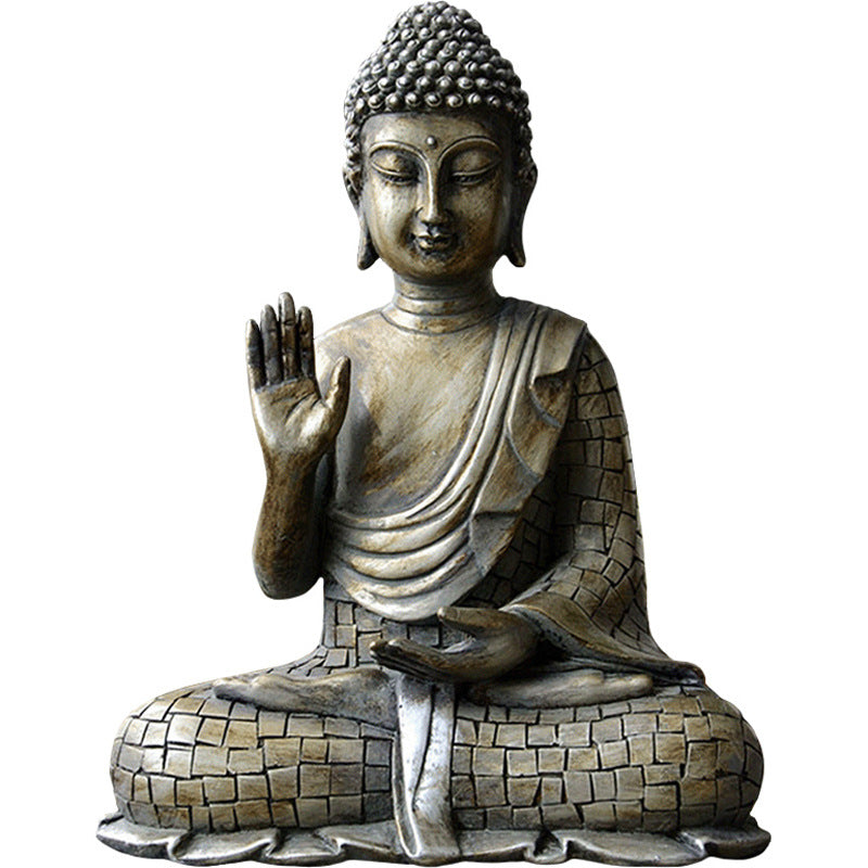 Simple Ornaments Of Buddha Statue Of Sakyamuni Tathagata