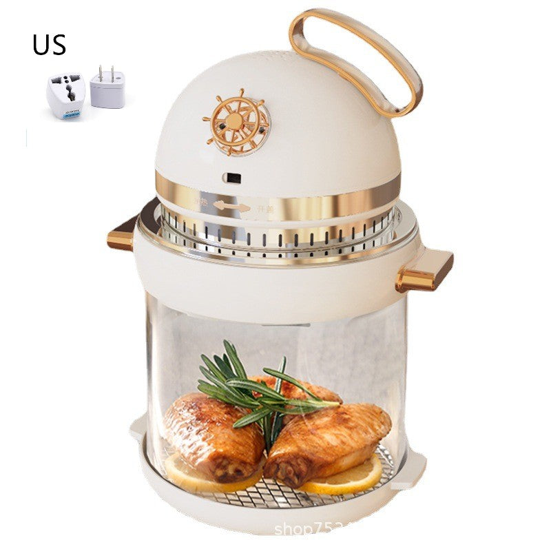 4L Transparent Visible Air Fryer 