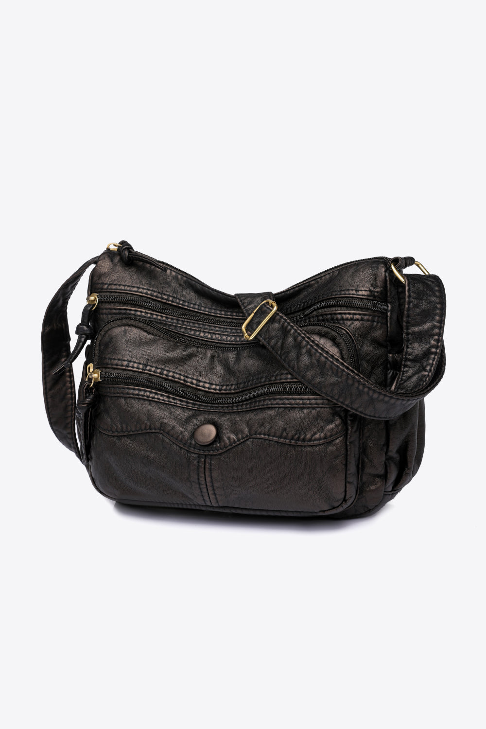 Adored PU Leather Crossbody Bag