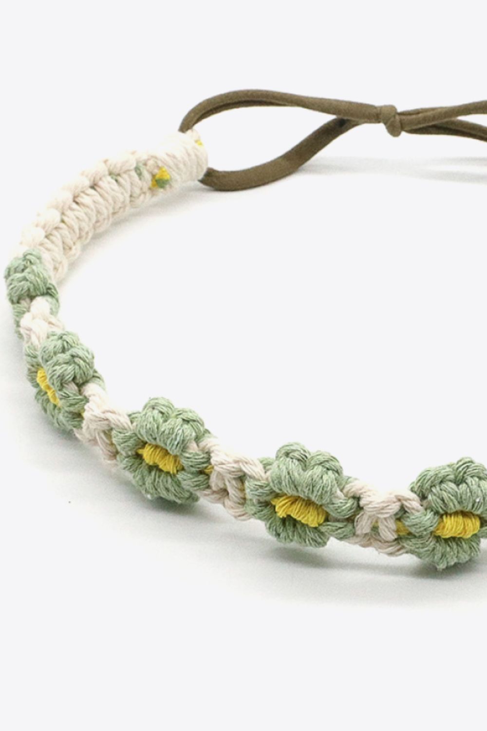 Assorted 2-Pack In My Circle Daisy Macrame Headband 