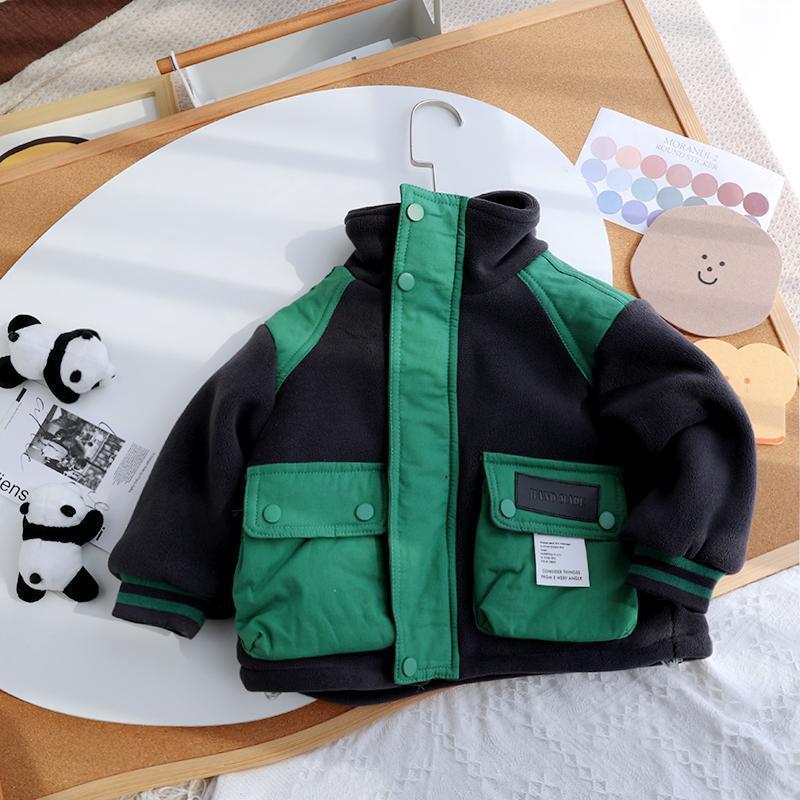 Children's Polar Fleece And Fleece Thickened Coat