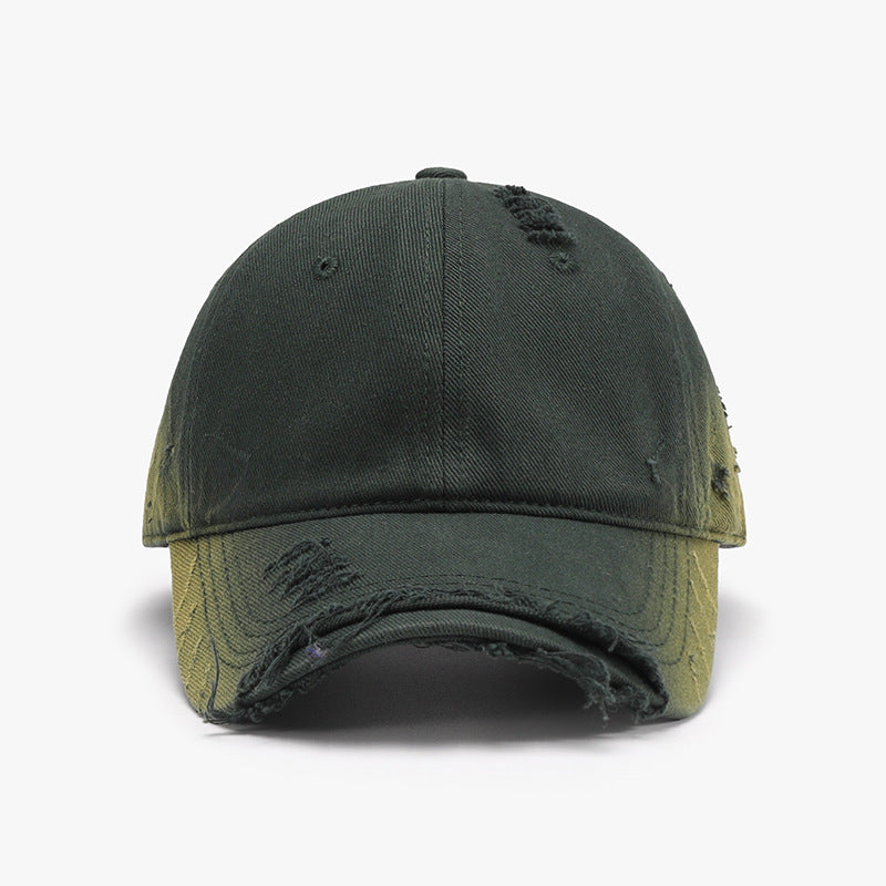 Distressed Adjustable Cotton Hat - Babbazon New Products