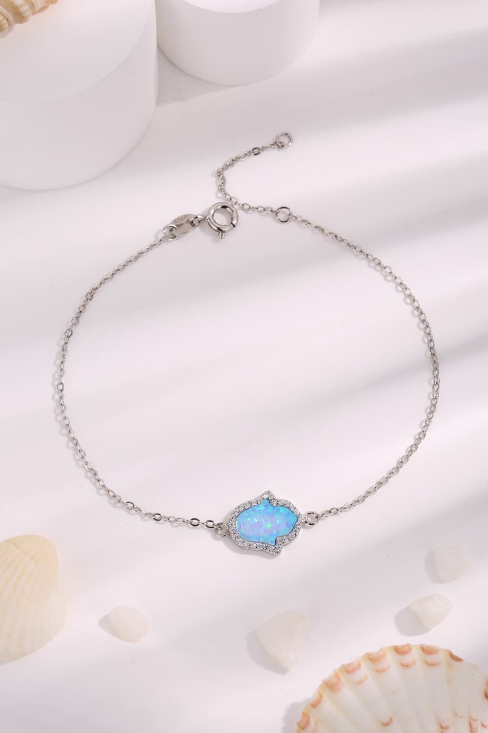 Opal 925 Sterling Silver Bracelet 