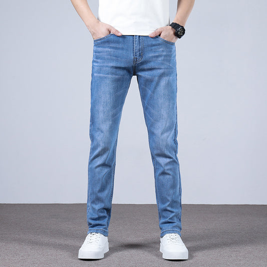 Men's Fashion Slim Straight Stretch Jeans