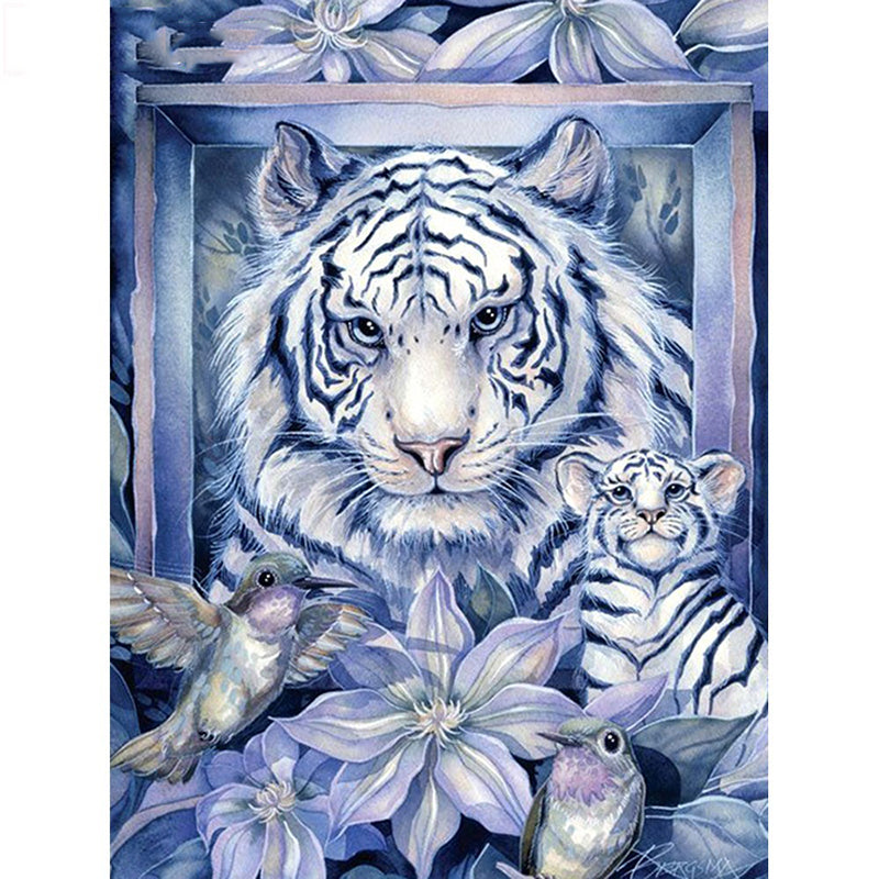 5D Diamond Painting Animal Tiger Home Decoration