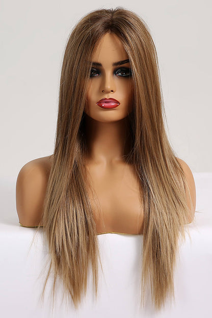 13*2" Lace Front Wigs Synthetic Long Straight 26'' 150% Density 