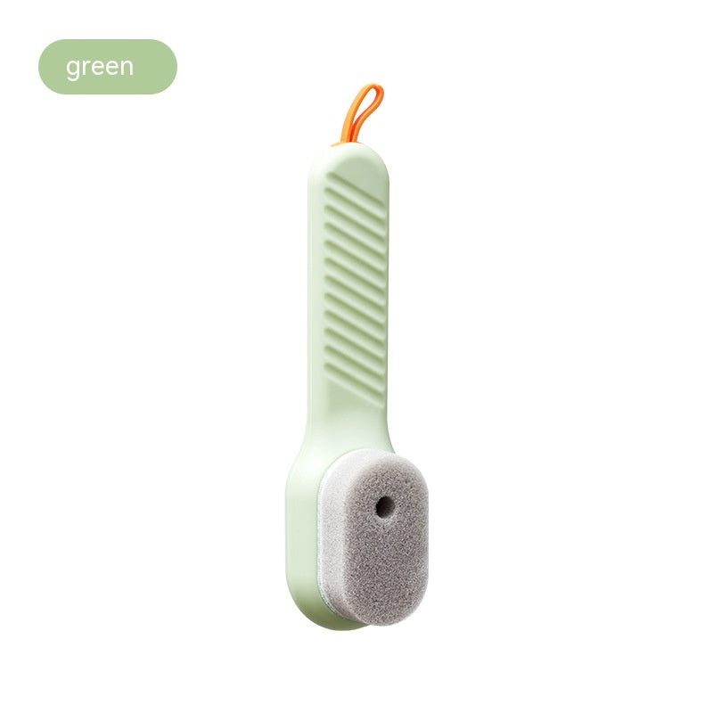 Multifunctional Sponge Leather Brush Cleaning 