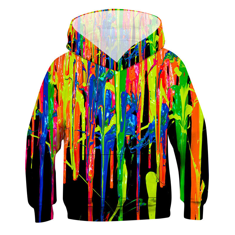 3d Vision Digital Printing Children's Hoodie