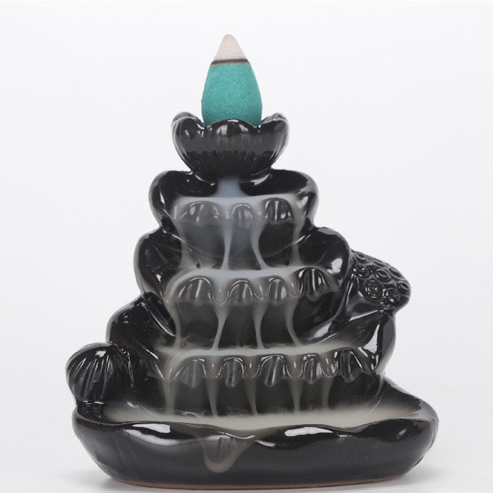 Bergamot Rockery Incense Burner Ceramic Incense Road