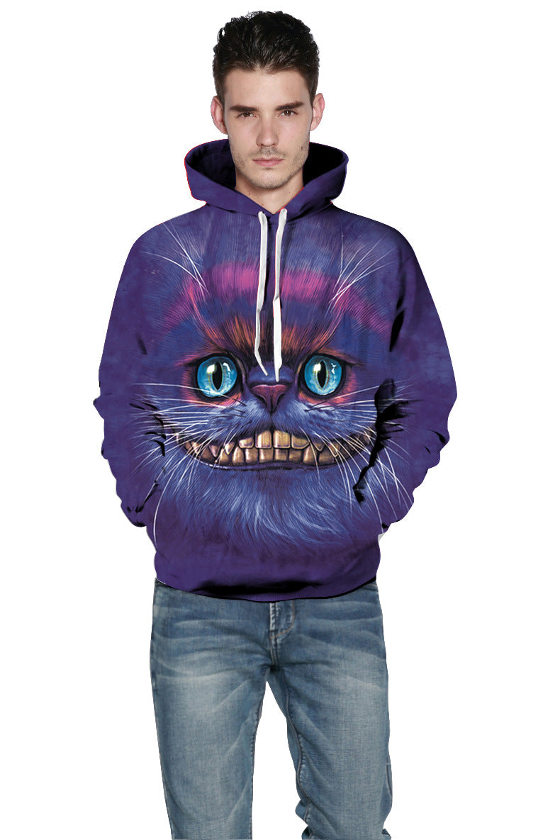 Purple Cat Hoodie