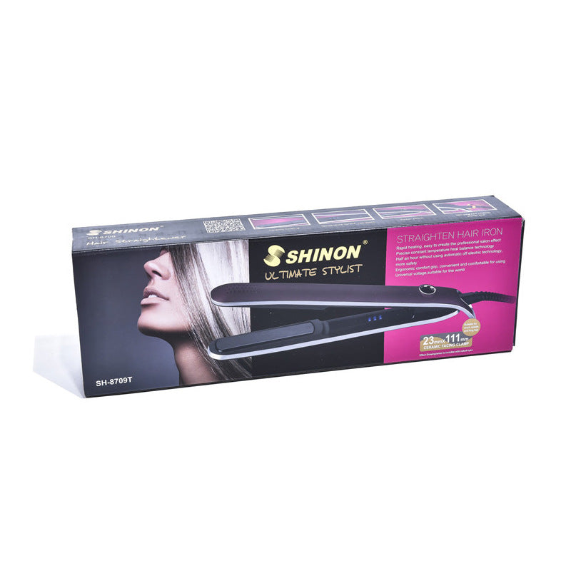 Thermostatic Ceramic Hair Straightener Irons Nano Titanium 