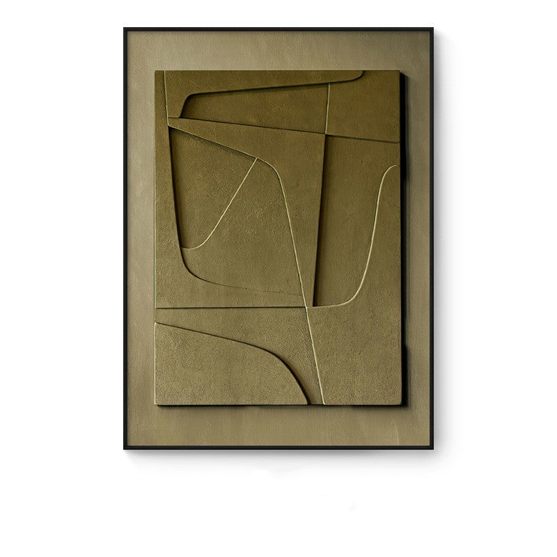 Wabi-sabi Abstract Art Geometric Modern Decorative Paintings