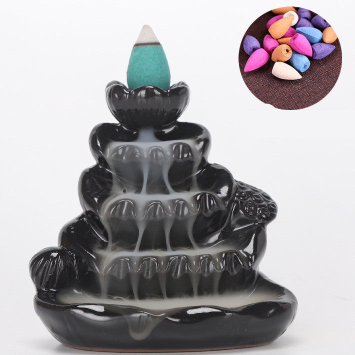 Bergamot Rockery Incense Burner Ceramic Incense Road