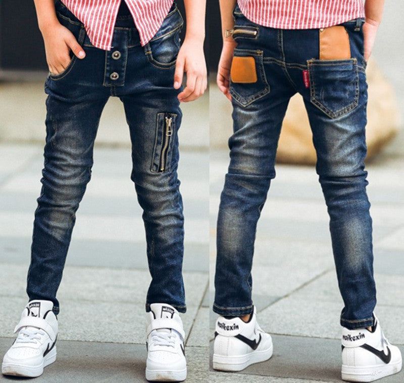 Boys stretch denim pants