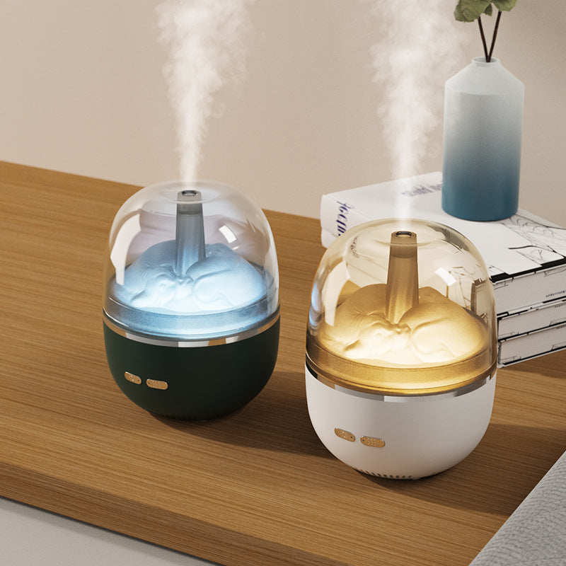 Air Humidifier Essential Oil Ultrasonic Aromatherapy Atomizer Colorful Light Heavy Fog Volume Office Home Accessories