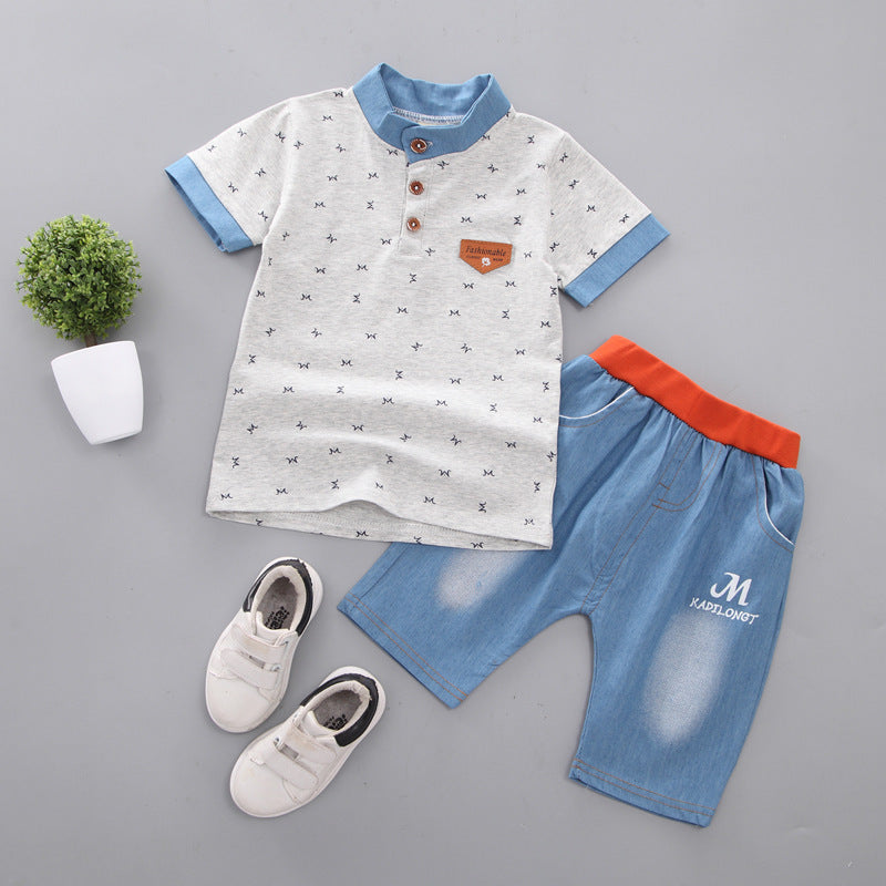 Little M Print Baby Casual Wear