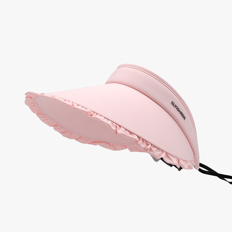 Frill Adjustable Ice Silk Sun Hat - Babbazon New Products