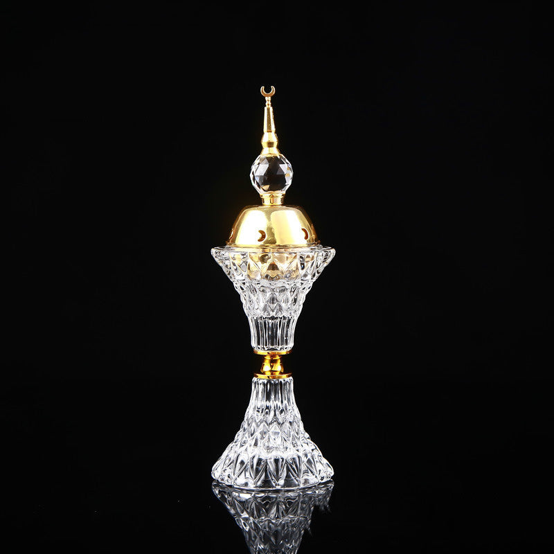 Crystal Incense Burner Burns Incense Pills Directly