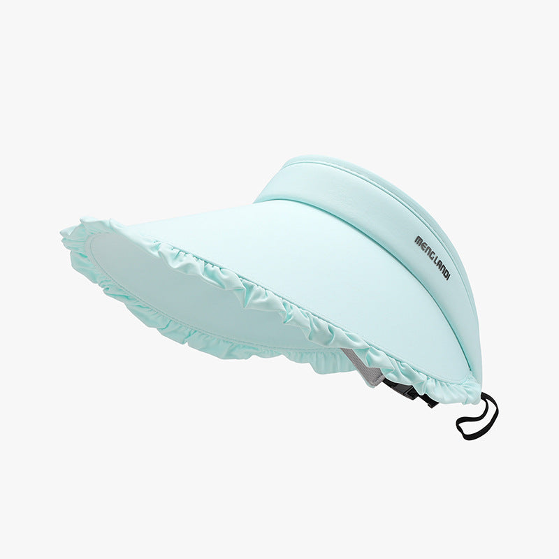 Frill Adjustable Ice Silk Sun Hat - Babbazon New Products