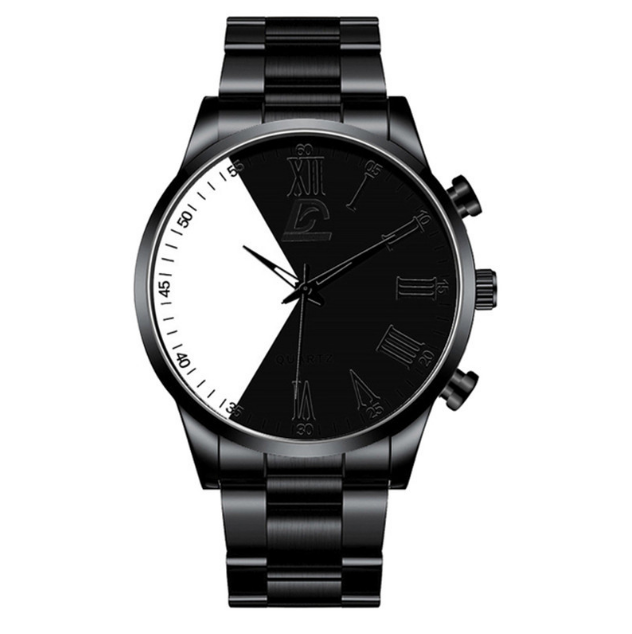 Stainless Steel Watch Men Casual Fashion