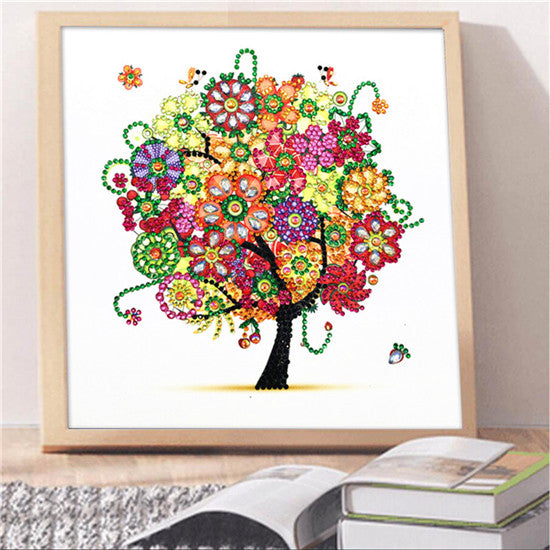 5D DIY diamond painting animal pattern shaped diamond cross stitch