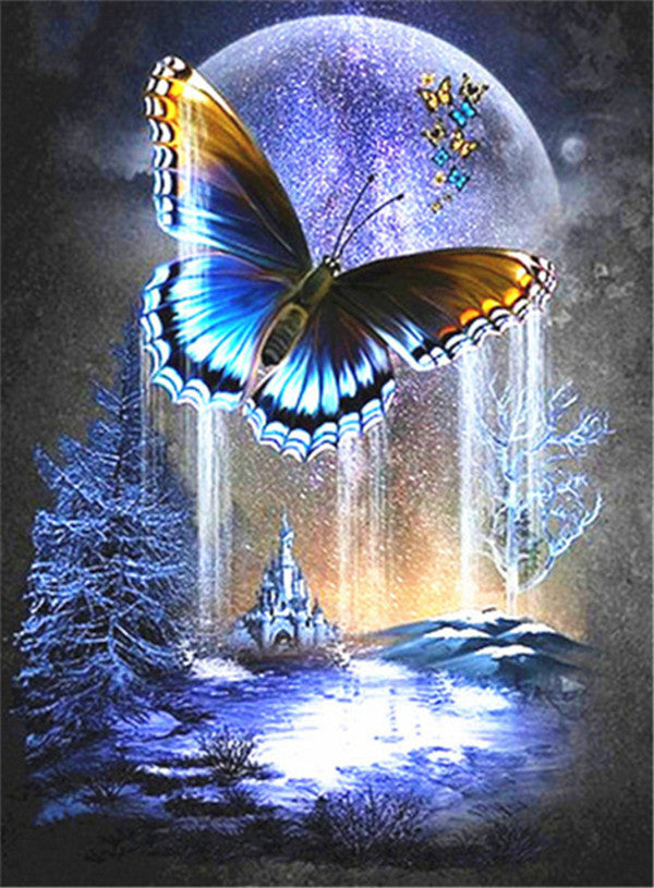 Full Square Animal Butterfly Diamond Painting