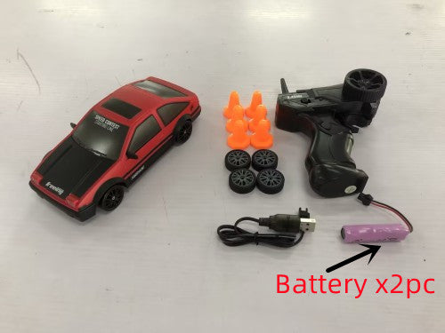 2.4G RC Drift Car: Remote Control GTR AE86 Toy  Babbazon 24ClassicAE862. Standard -BABBAZON