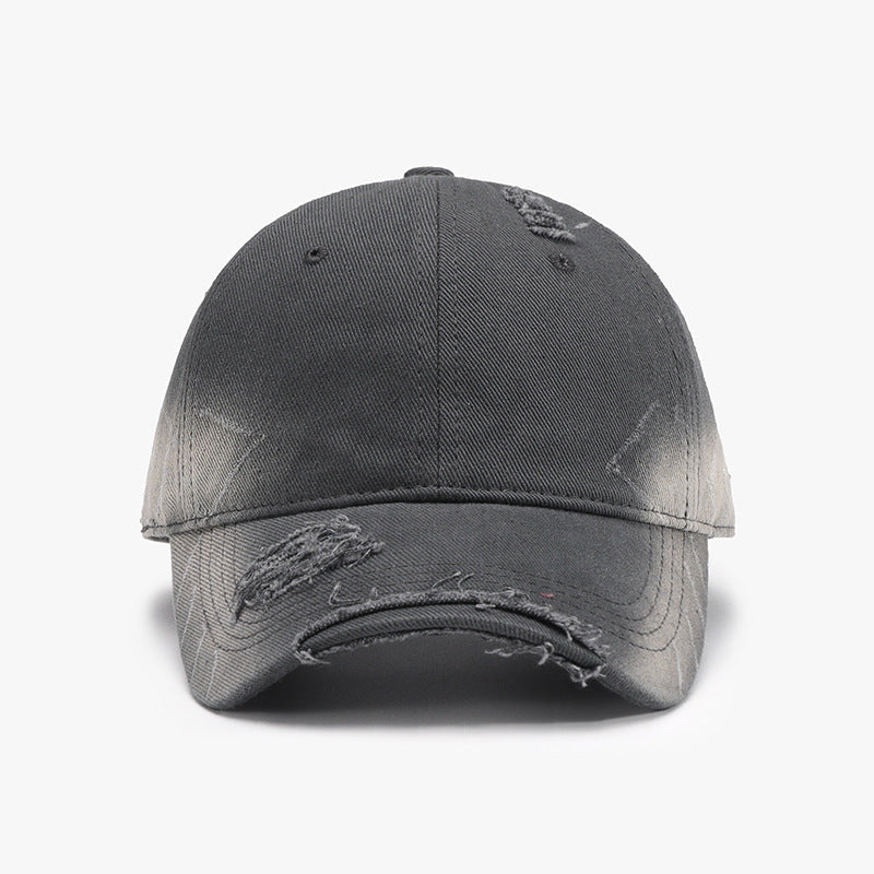 Distressed Adjustable Cotton Hat - Babbazon New Products