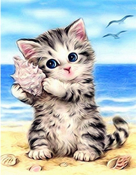 Cat Diamond Painting Animal Rhinestone Diamond Embroidery