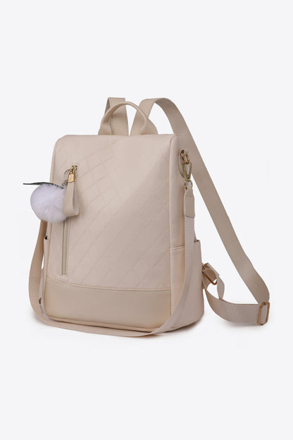 Pum-Pum Zipper Backpack 