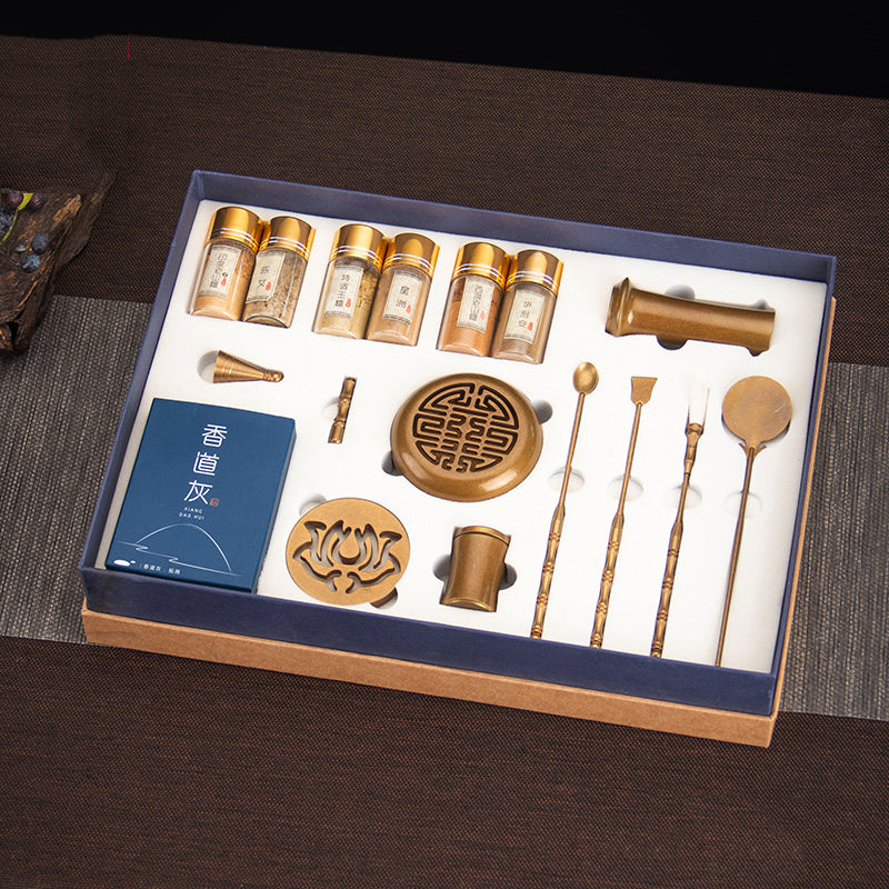 Multi-piece Set Of Incense Utensils