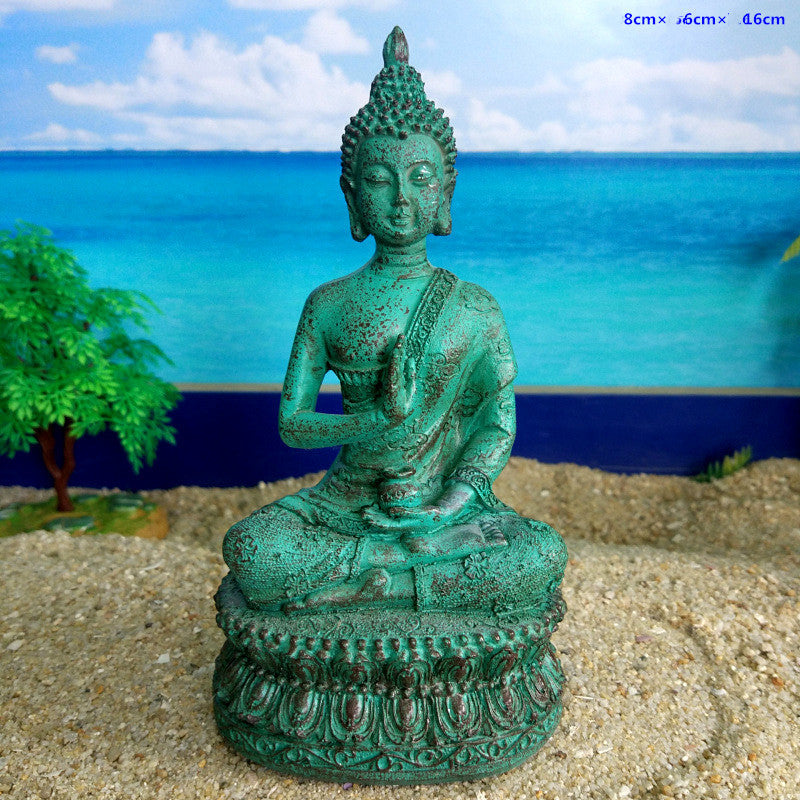 Hot Sell Resin Handicraft Buddha Statue Ornament