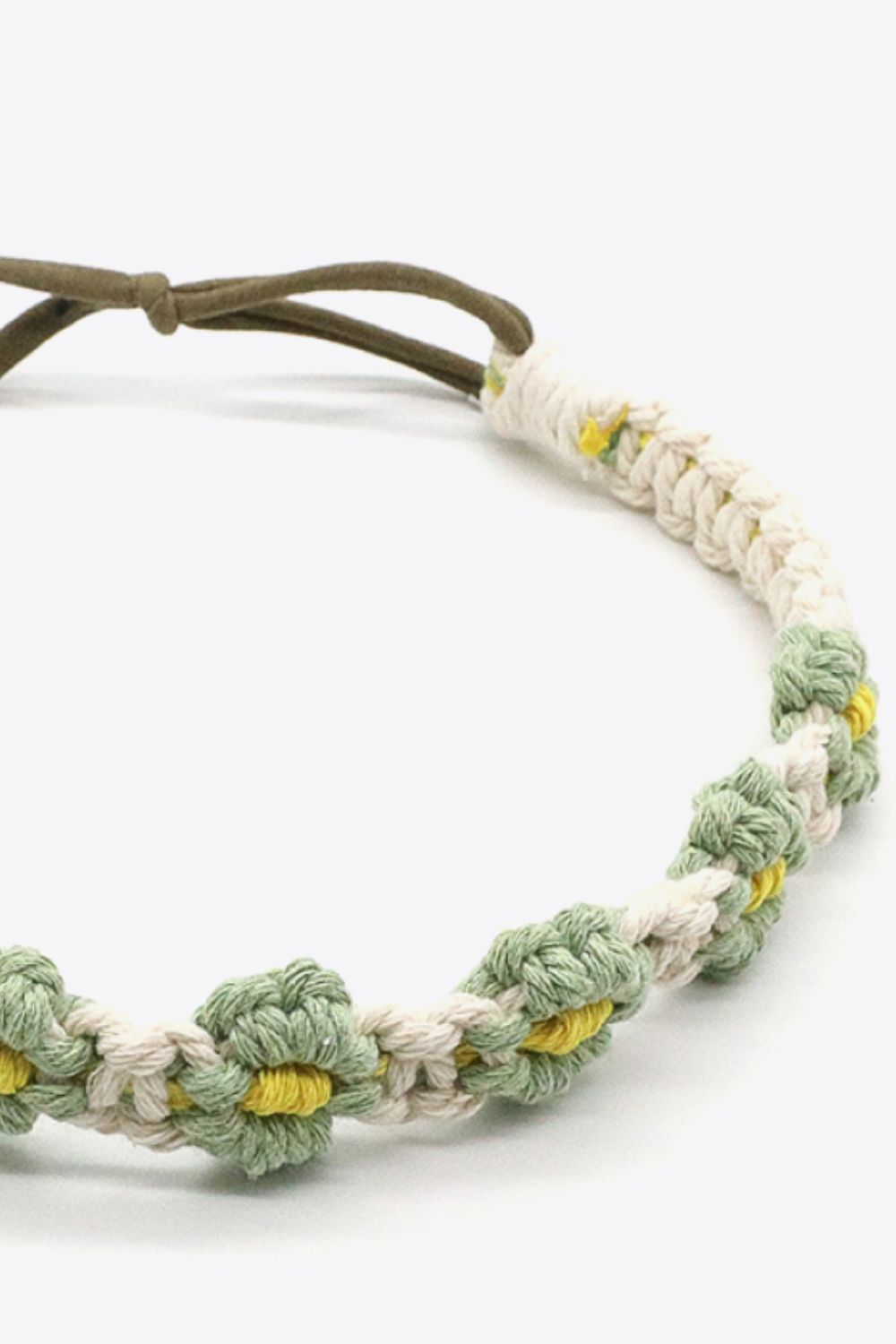 Assorted 2-Pack In My Circle Daisy Macrame Headband 