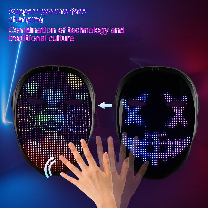 Digital Face Mask Full Colour LED for Kids