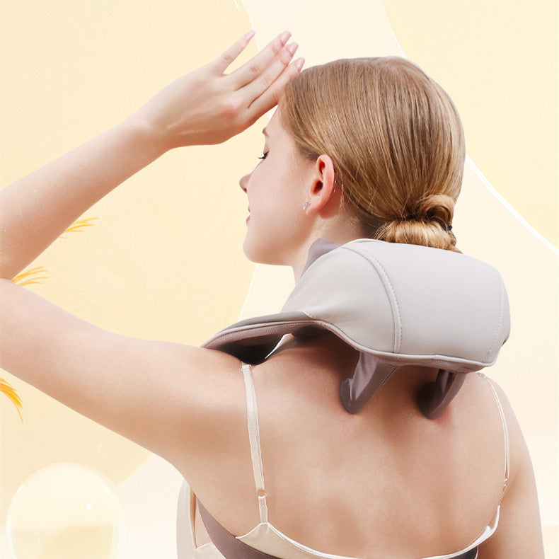 Household Hot Compress Kneading Cervical Massage Shawl 