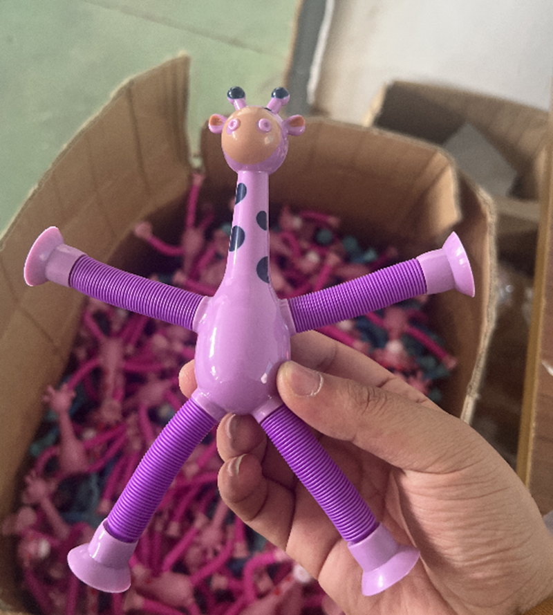 Giraffe Tubes Sensory Fidget Toy