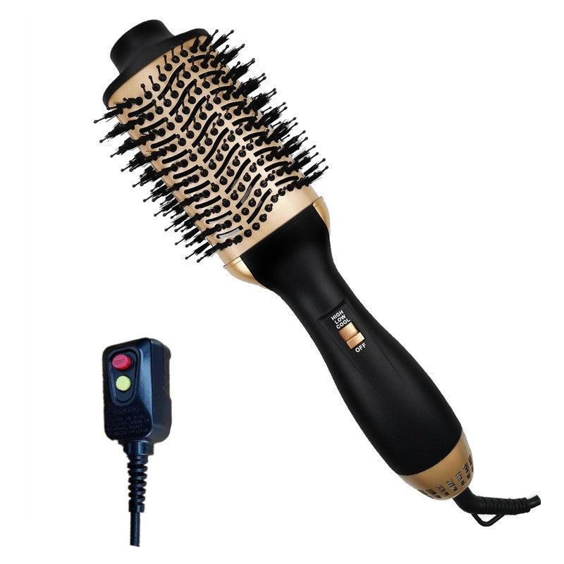 Multifunctional Hot Air Curler Curling And Straightening Dual-use Hair Dryer 