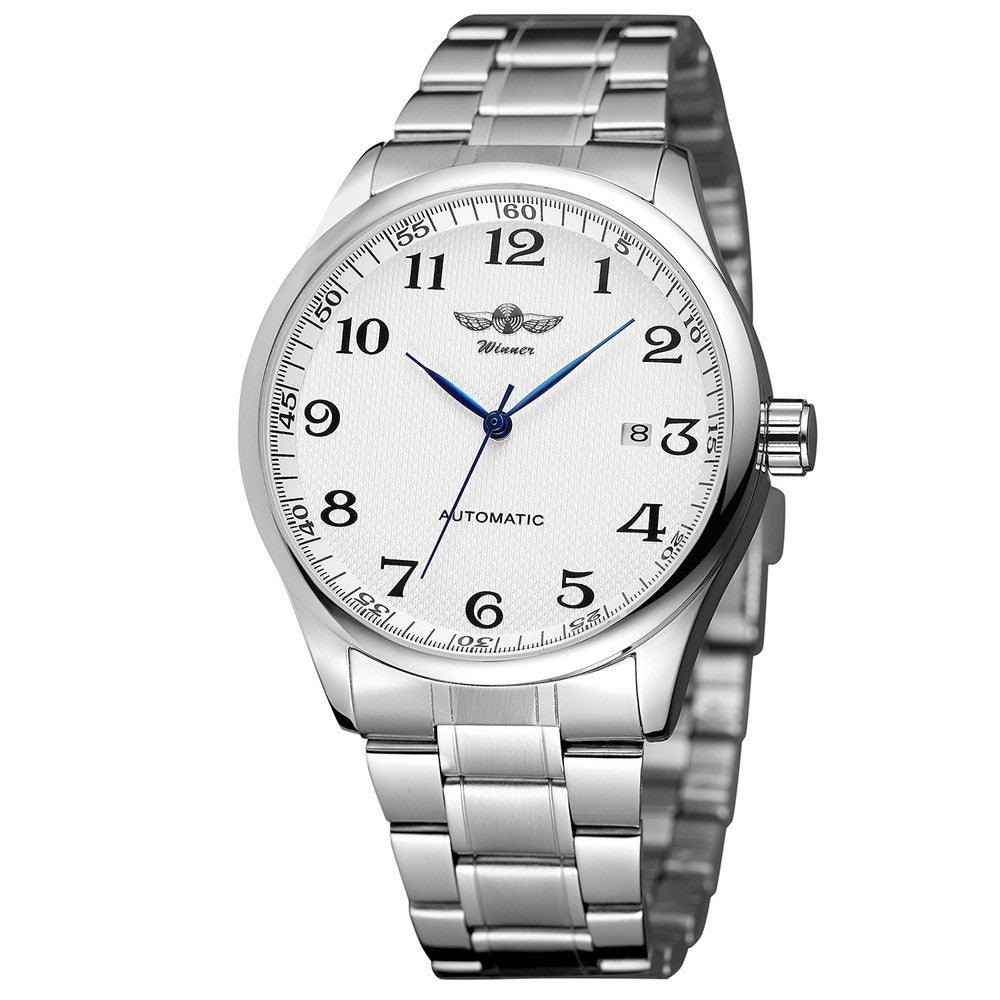 Fashion Simple Stainless Steel Men's Business Watch