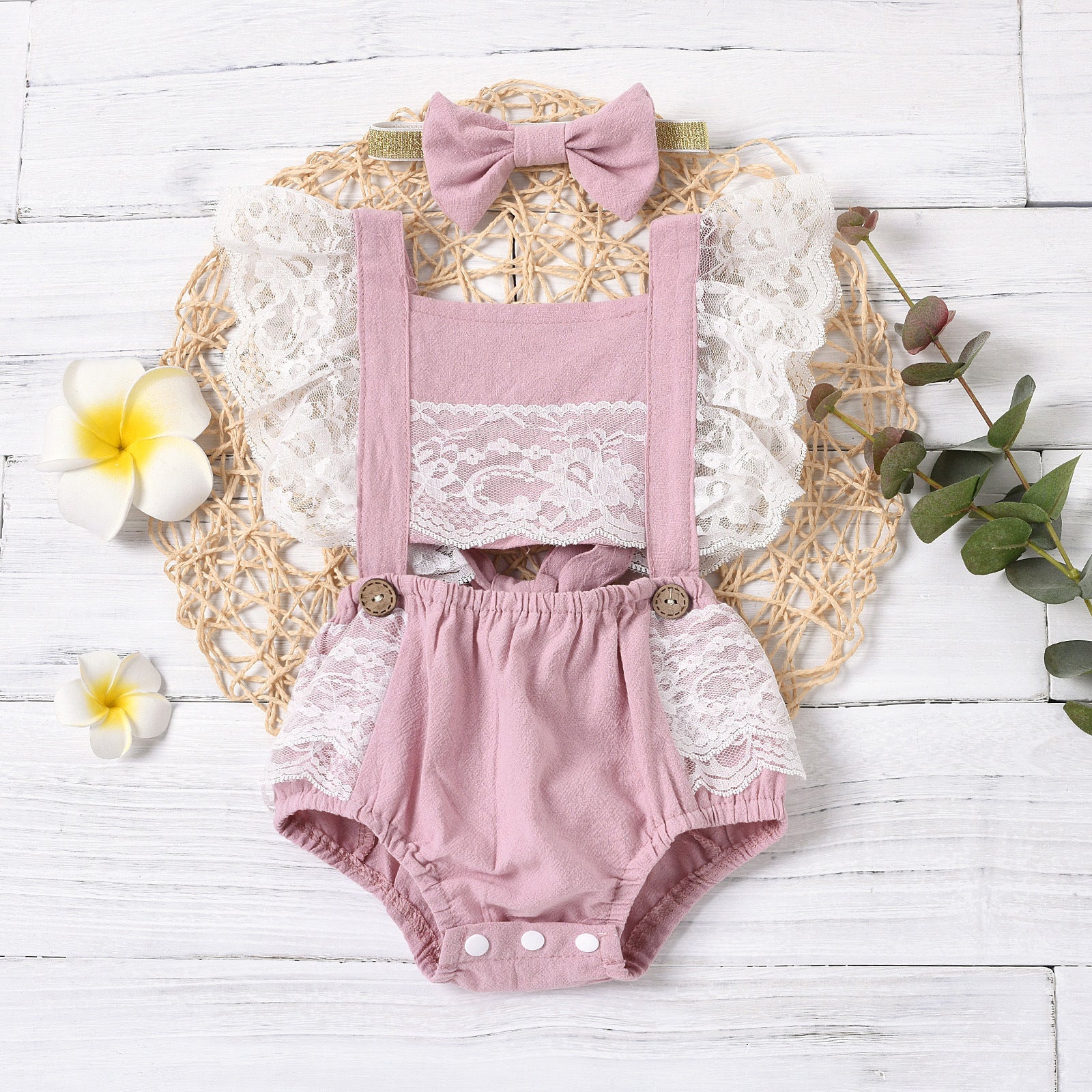 Women's Sleeveless Baby Children's Triangle Romper