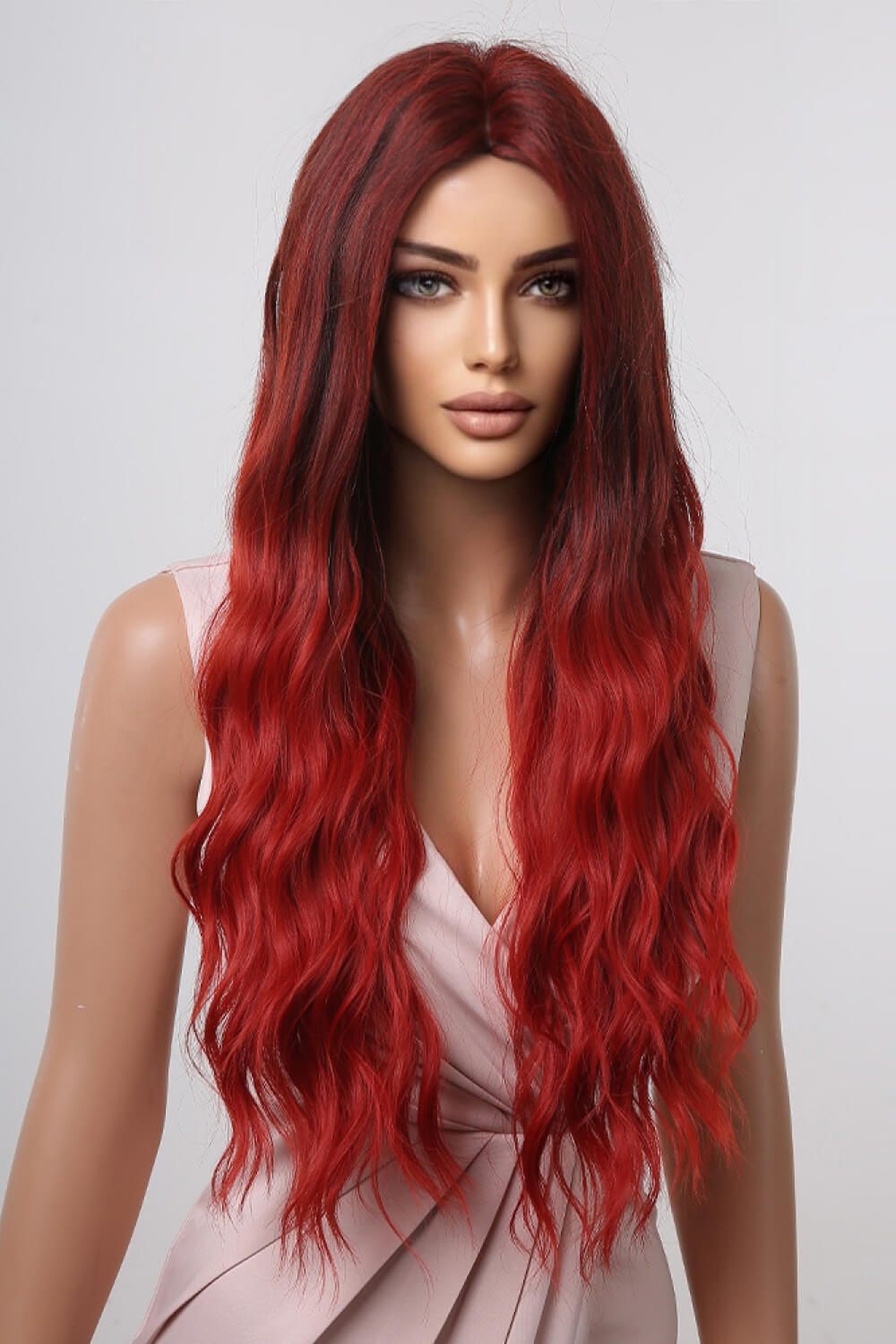 13*1" Full-Machine Wigs Synthetic Long Wave 27" 