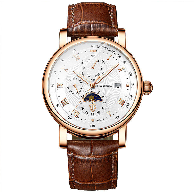 Automatic Mechanical Casual Men's Watch Tourbillon