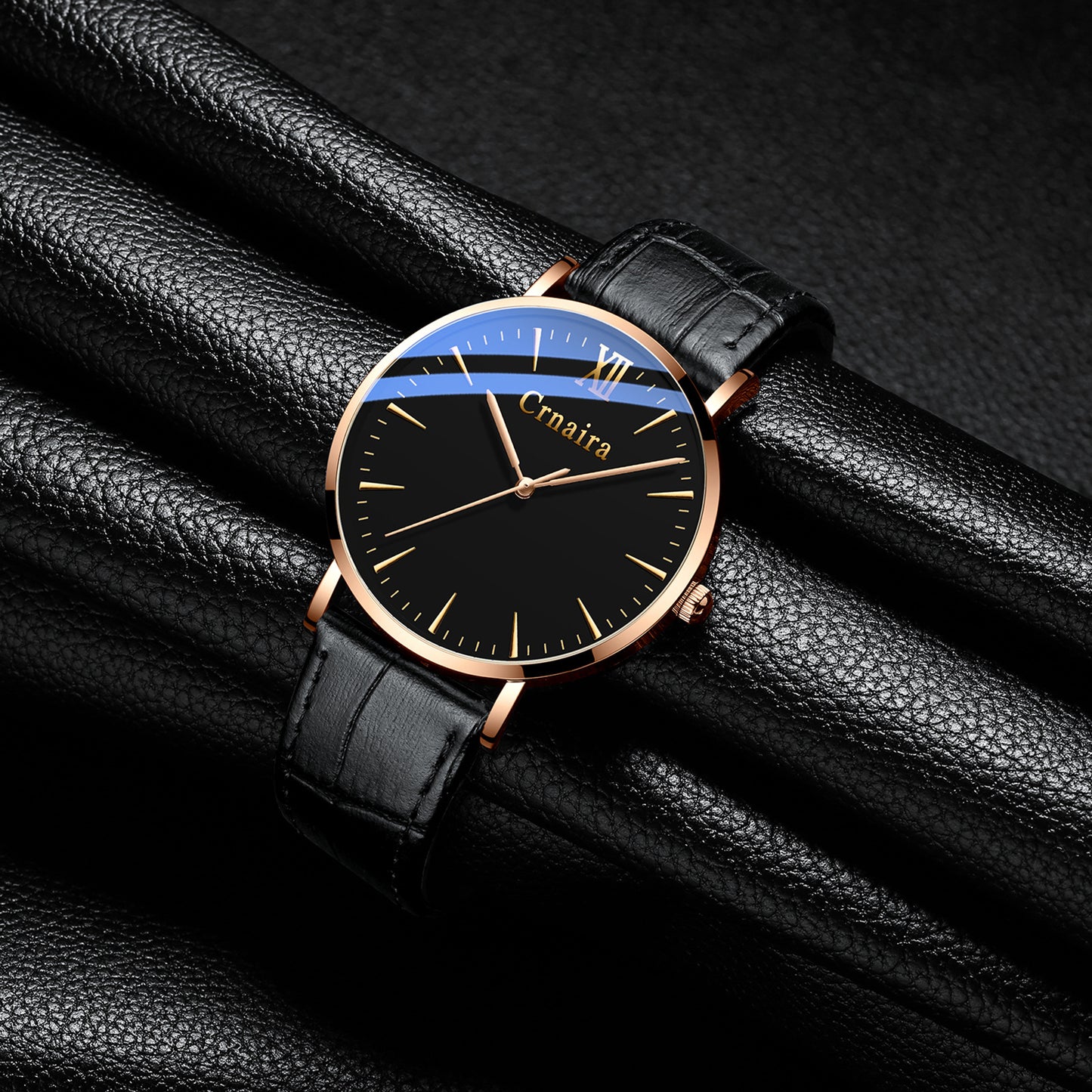 Men's Ultra-thin Multi-functional Waterproof Quartz Watch