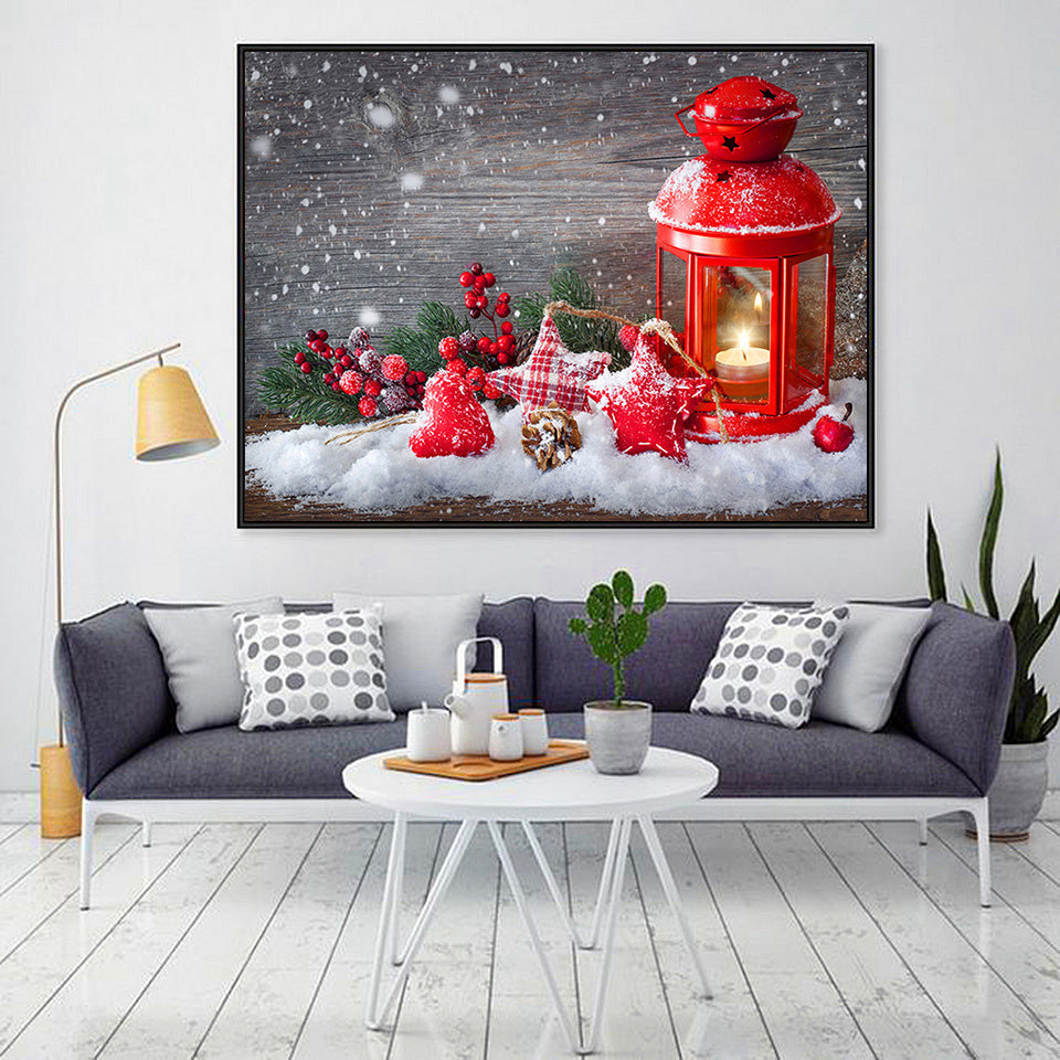 Christmas Diamond Painting Landscape Home Decoration Embroidery