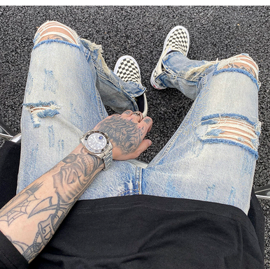 Destroyed Denim