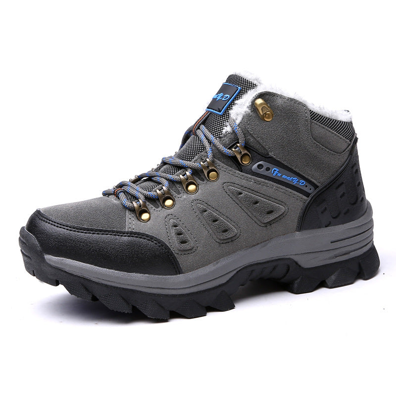 Men's Outdoor Hiking Shoes Cold And Warm Snow Boots 