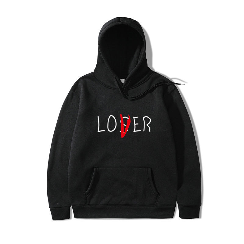 Printed Hooded Sweater men's and women's hoodies