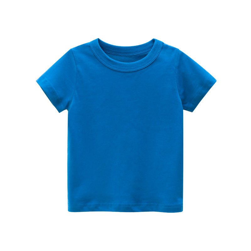 Children's Clothes In Solid Color And No Pattern