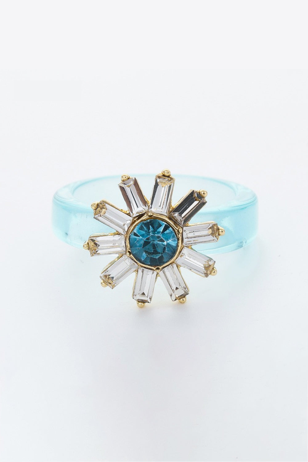 5-Piece Wholesale Only With You Sunflower Ring 