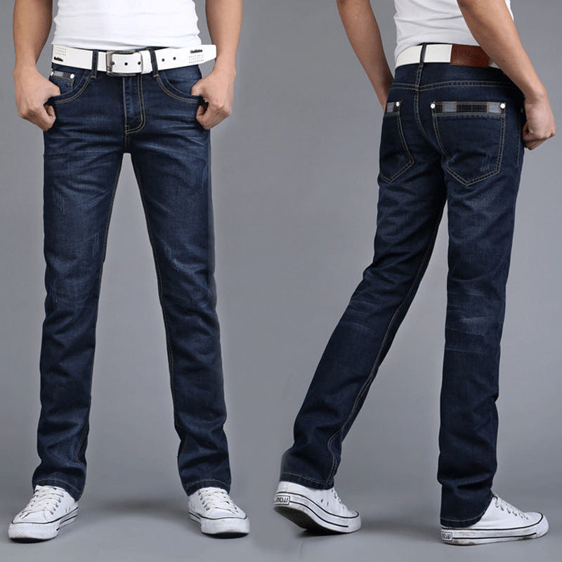 Breathable casual men's jeans