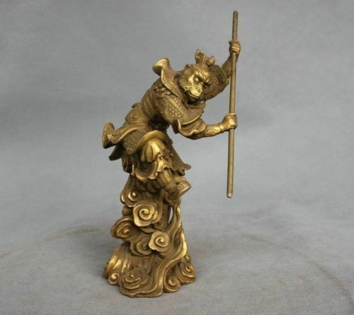 Pure Copper Ornaments Fight Over The Buddha Bronze